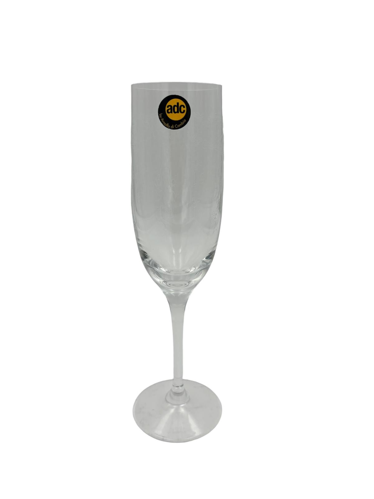 Set 6 Calici Flute Pantografati - Adc