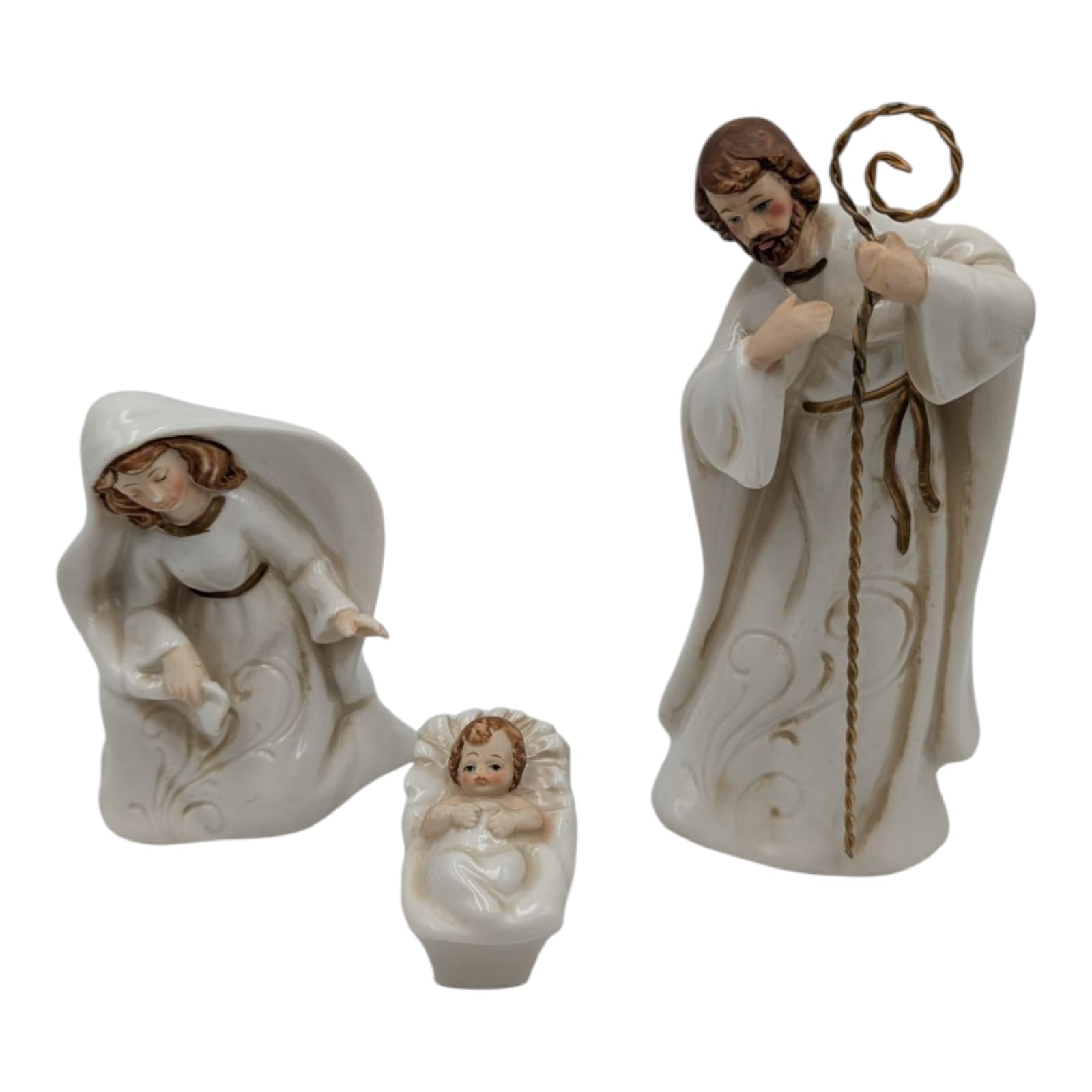 Sacra Famiglia In Porcellana - Paben