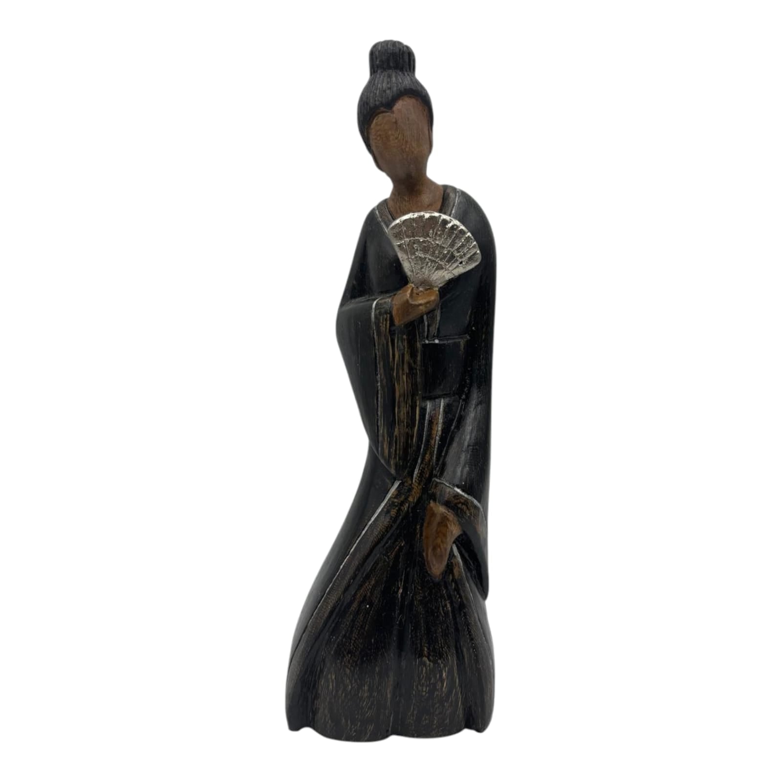 Statuina Orientale Senza Volto In legno - Sia