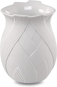 Kaiser Porzellan, Vaso in Porcellana, 12,5 cm, Bianco