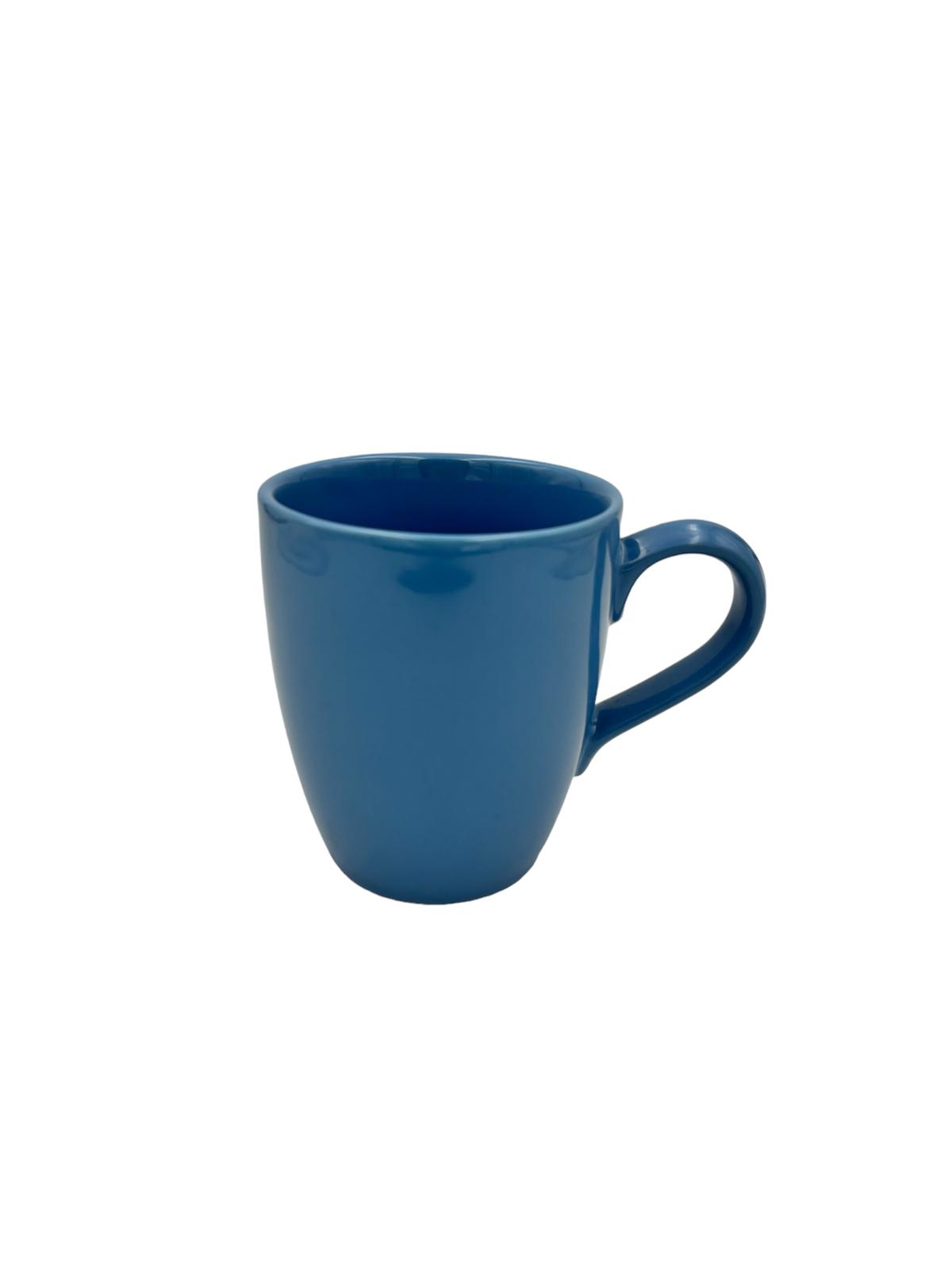 Tazza Mug Da Colazione per Cappuccino Latte Blue - Icm Cose & Casa