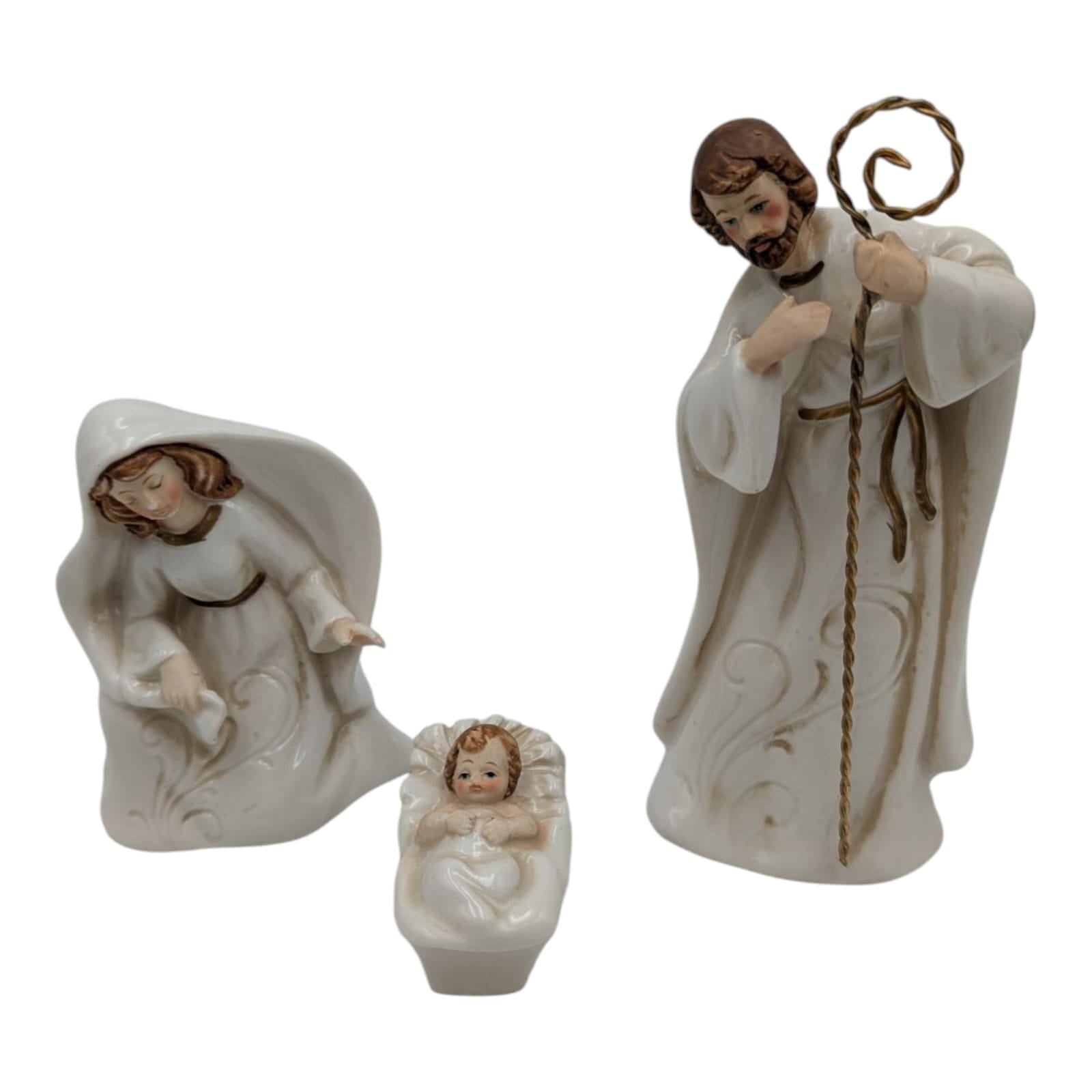 Sacra Famiglia In Porcellana - Paben