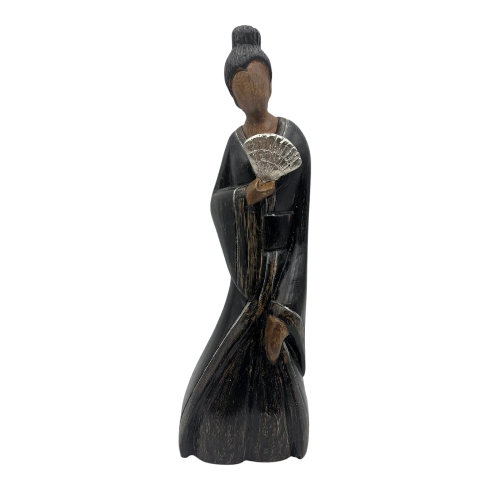 Statuina Orientale Senza Volto In legno - Sia